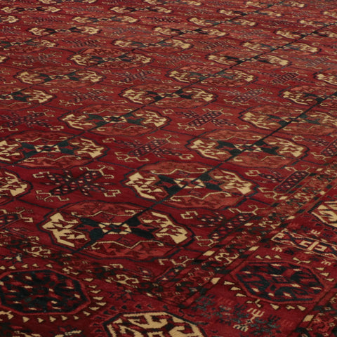 Antique handmade Tekke Turkoman carpet - 13925668