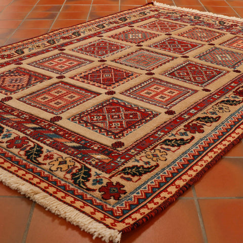 Fine handmade Persian Sirjan kilim - 241207