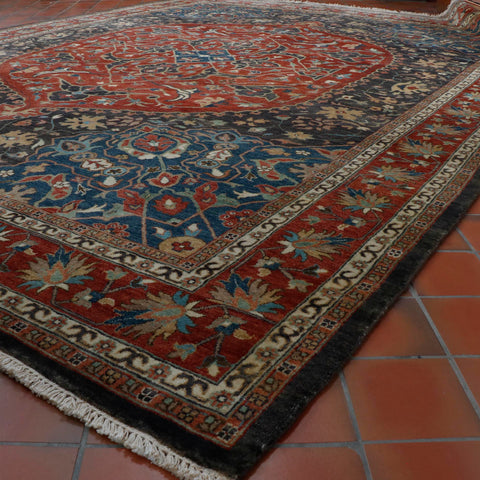 Handmade Indo Ushak carpet - 295637