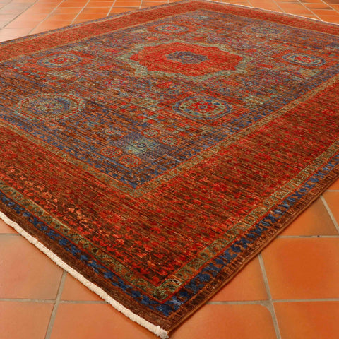 Fine handmade Afghan Mamluk rug - 306330