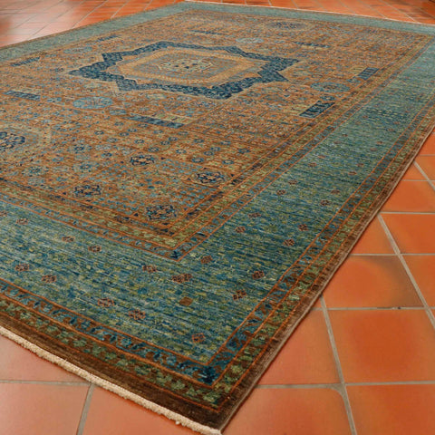 Fine handmade Afghan Mamluk rug - 306333