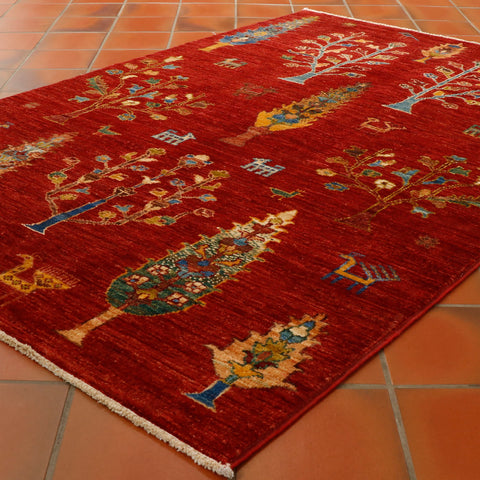 Handmade Afghan Shahi rug - 306475