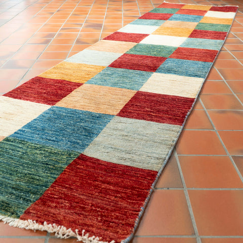 Handmade Afghan Loribaft runner - 306554