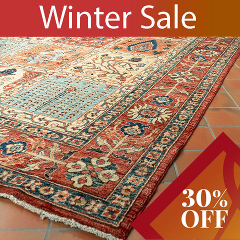 Handmade Afghan Bakhtiar carpet - 30625640