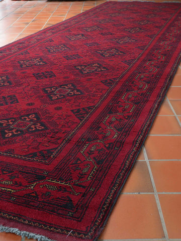 Handmade Afghan Khal Mohammadi wide runner - 306660