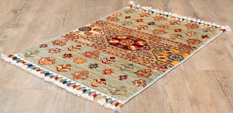 Handmade Afghan Chobi mat - 306677