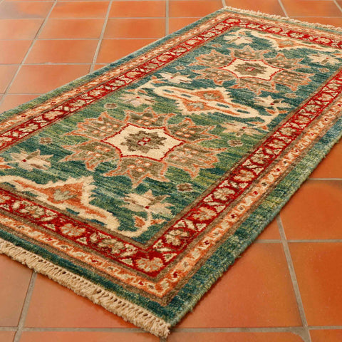 Handmade Afghan Chobi rug - 306710