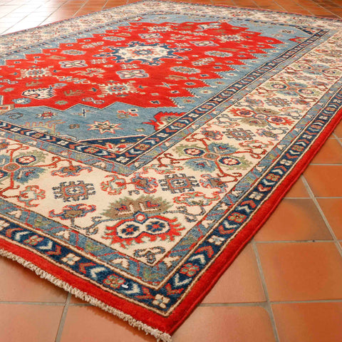 Handmade Comm Afghan Kazak rug - 306968