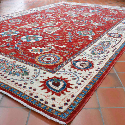 Handmade Afghan Kharjeen carpet - 306985