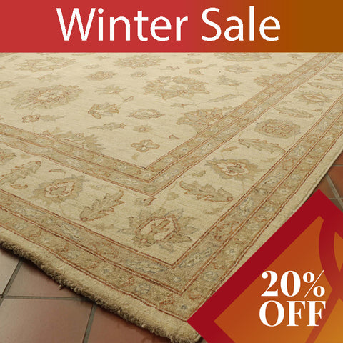 Handmade Afghan Ziegler carpet - 30725442