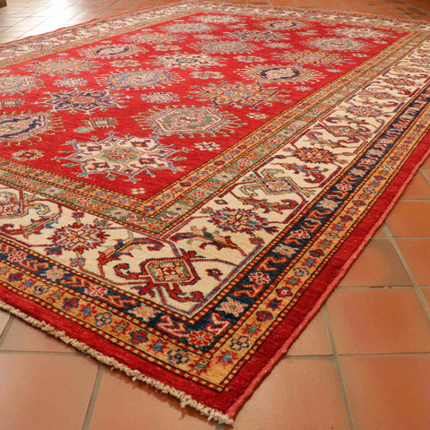 Fine handmade Afghan Kazak carpet - 307444