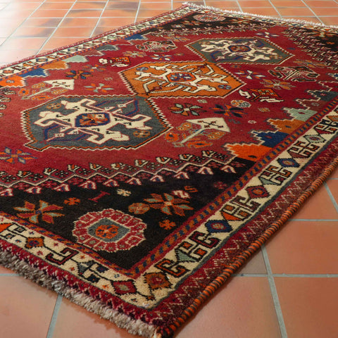 Handmade Persian Qashqai rug - 307612