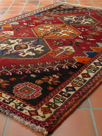 Handmade Persian Qashqai rug - 307612