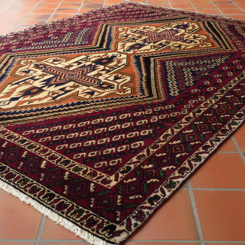 Handmade Persian Shahr e babak rug - 307621