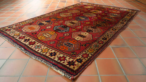 Handmade Persian Qashqai rug - 307625