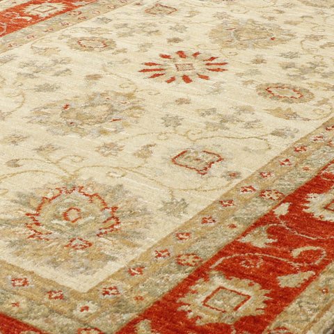 Fine handmade Afghan Ziegler rug - 307639