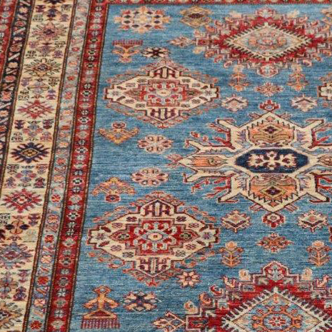 Fine handmade Afghan Kazak rug - ENR307882