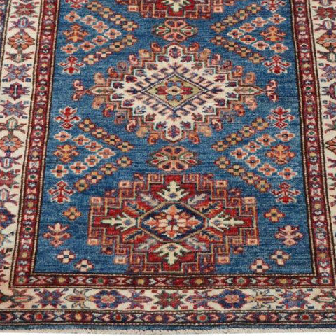 Fine handmade Afghan Kazak rug - ENR307891