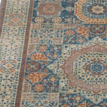 Handmade Afghan Mamluk rug - ENR307904