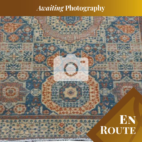 Handmade Afghan Mamluk rug - ENR307904