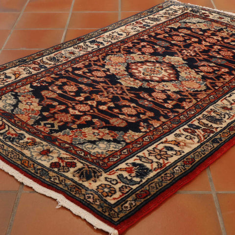 Antique handmade Persian Meshgabad rug - 307912