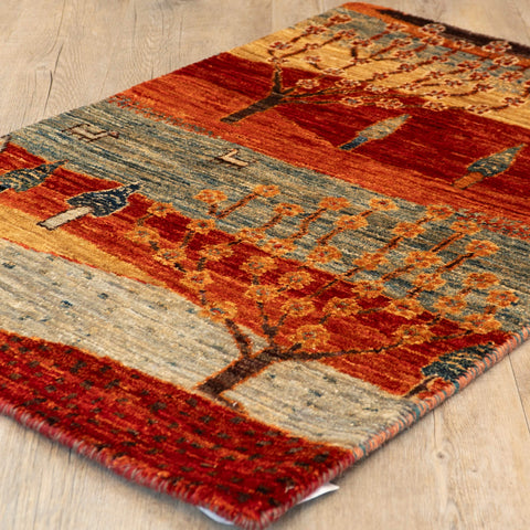 Handmade Afghan Luri Gabbeh rug - 307965