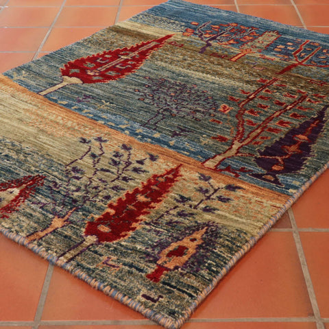 Handmade Afghan Luri Gabbeh rug - 307967