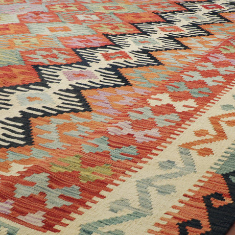 Handmade Afghan Kilim - 307987