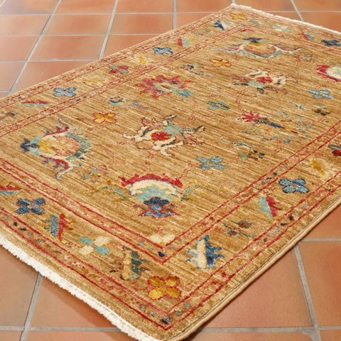 Handmade Modern Afghan Ziegler rug - 308009