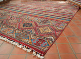 Handmade Afghan Kharjeen carpet - 308086