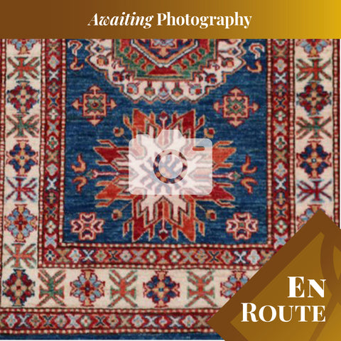 Handmade Afghan Kazak rug - ENR308094