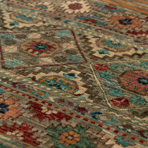 Handmade fine Afghan Samarkand rug - 308223