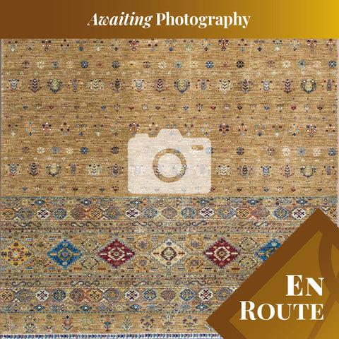 Handmade fine Afghan Samarkand carpet - ENR308225