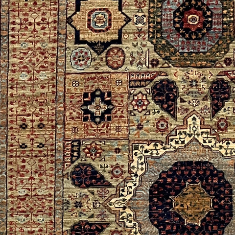 Handmade Afghan Mamluk rug - ENR308333