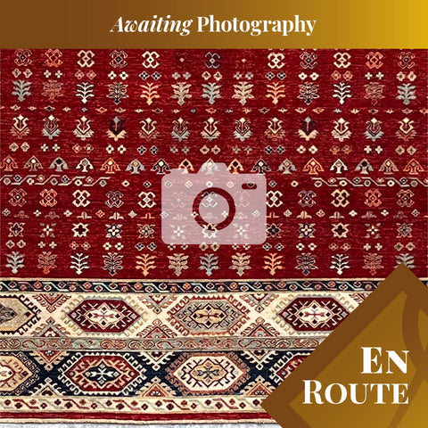 Handmade Afghan Kharjeen rug - ENR308366