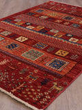 Handmade Afghan Loribaft rug - 308394