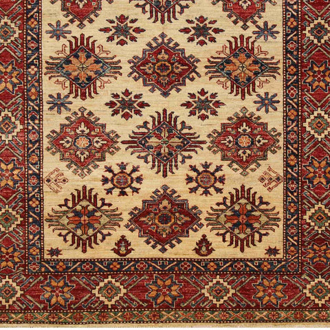 Handmade fine Afghan Kazak rug - ENR308423