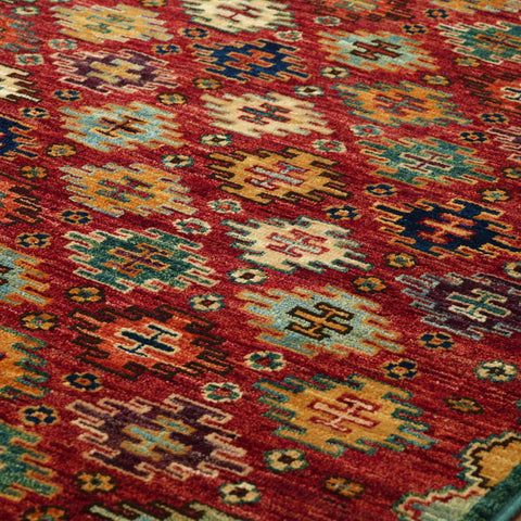 Handmade Afghan Kharjeen rug - 308435