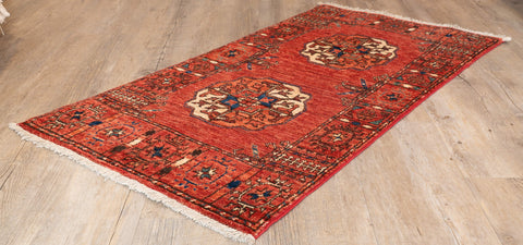 Handmade Afghan Ersari rug - 308450