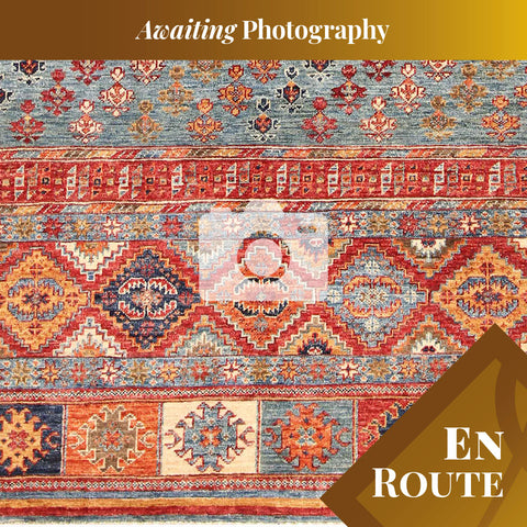 Handmade Afghan Kharjeen rug - ENR308451