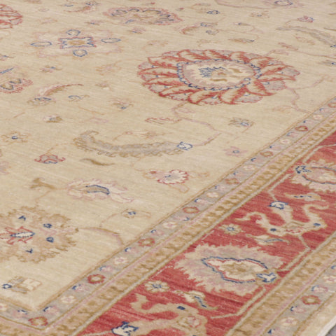 Extra fine handmade Afghan Ziegler rug - 308479