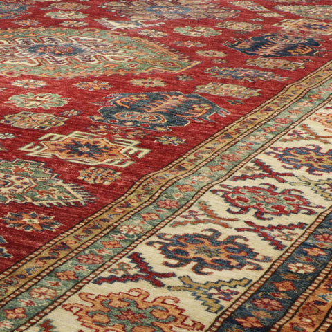 Handmade fine Afghan Kazak rug - 308502