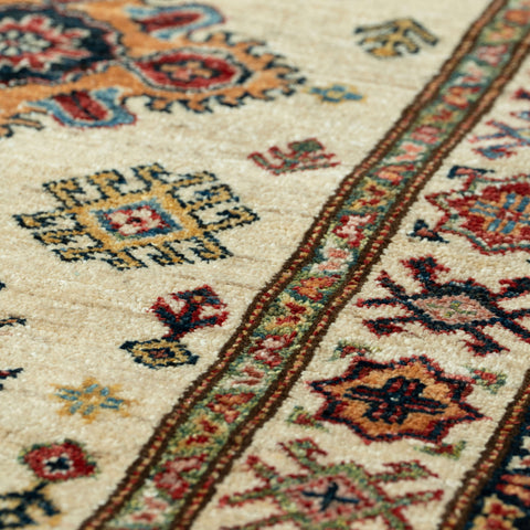 Handmade fine Afghan Kazak long runner - 308504