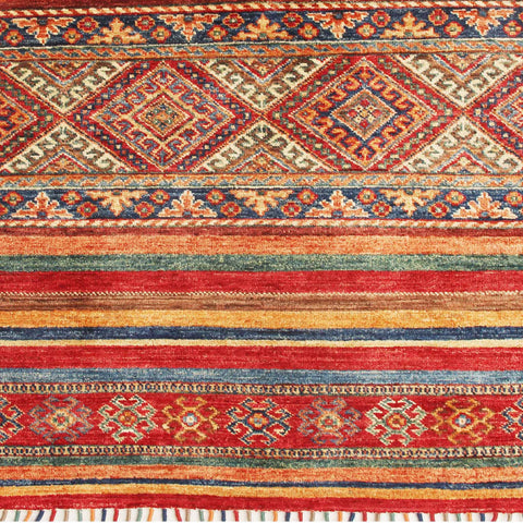 Handmade Afghan Samarkand rug - ENR308514