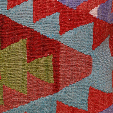 Small Handmade Turkish kilim cushion - 308572