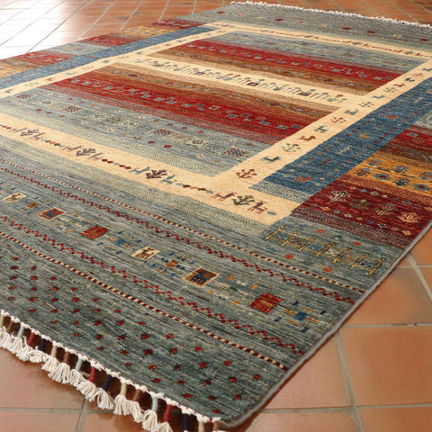 Handmade Afghan Loribaft rug - 308633