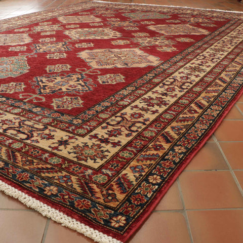 Handmade Afghan Kazak carpet - 308713