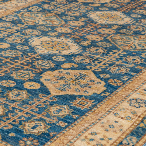 Handmade extra fine Afghan Kazak rug - 308737