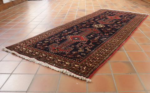 Handmade Persian Nasrabad runner - 308927