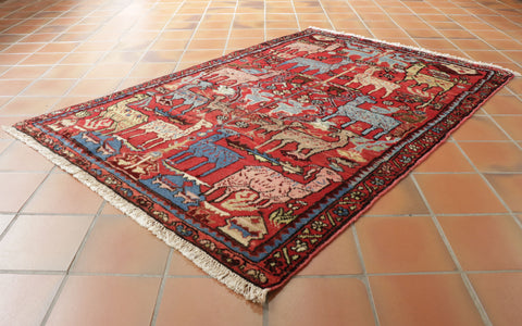 Handmade Persian Nahavend rug - 308979